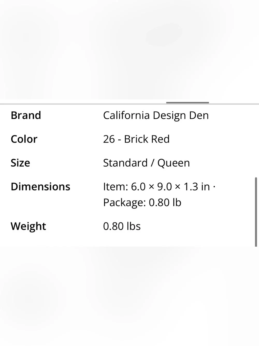 STANDARD 100% Cotton Sateen 600 Thread Count Pillowcases (2-Pack) BRICK RED
